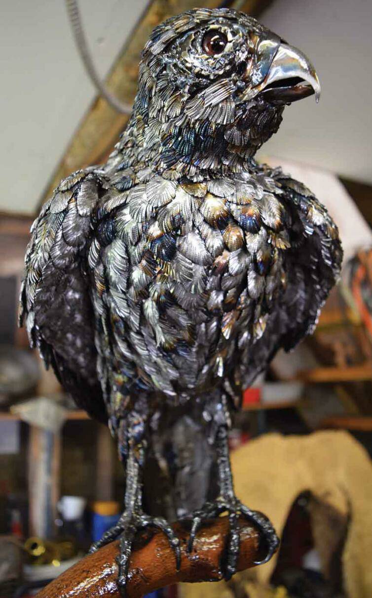 全球钣金新闻-金属制造狂：焊工制作动物的金属钣金-安博站官网登录入口-安博(中国)